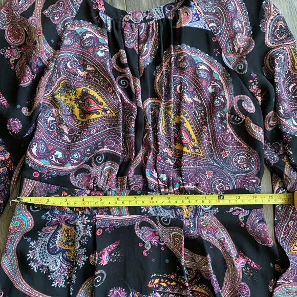 Express Maxi Dress Size 6 Paisley - Picture 8 of 15